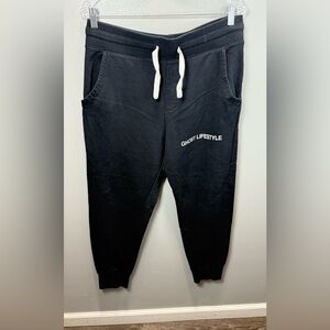 GHOST LIFESTYLE SPORTIQE‎ JOGGER BLACK BASIC Unisex Size Large